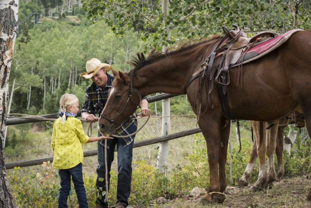 A discussion on equestrian riding in Park City, Utah.